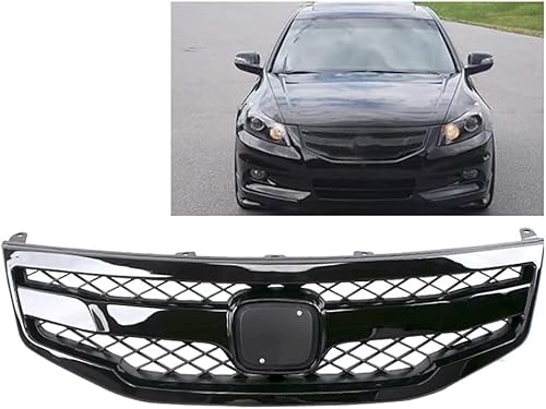 YYlong Auto Vordere Stoßstange Kühlergrill für Honda Eight and a Half Generations Accord 2011-2012 KüHlergrill Front Ersatz Hauben Grill Doppelsteg Sport Kühlergrill YYlong Auto Vordere Stoßstange Kühlergrill für Honda Eight and a Half Generations Accord 2011-2012 KüHlergrill Front Ersatz Hauben Grill Doppelsteg Sport Kühlergrill von YYlong
