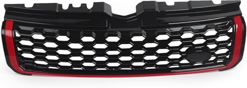 YYlong Auto Vordere Stoßstange Kühlergrill für Land Rover Range Rover Evoque 2012-2018 red KüHlergrill Front Ersatz Hauben Grill Doppelsteg Sport Kühlergrill YYlong Auto Vordere Stoßstange Kühlergrill für Land Rover Range Rover Evoque 2012-2018 red KüHlergrill Front Ersatz Hauben Grill Doppelsteg Sport Kühlergrill von YYlong