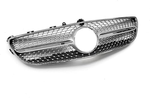 YYlong Auto Vordere Stoßstange Kühlergrill für Mercedes Benz CLS-Class (W218) 2015-2018 KüHlergrill Front Ersatz Hauben Grill Doppelsteg Sport Kühlergrill von YYlong