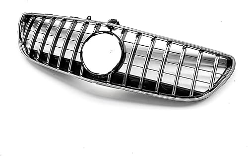 YYlong Auto Vordere Stoßstange Kühlergrill für Mercedes Benz CLS-Class (W218) Modified GT 2015-2018 KüHlergrill Front Ersatz Hauben Grill Doppelsteg Sport Kühlergrill von YYlong