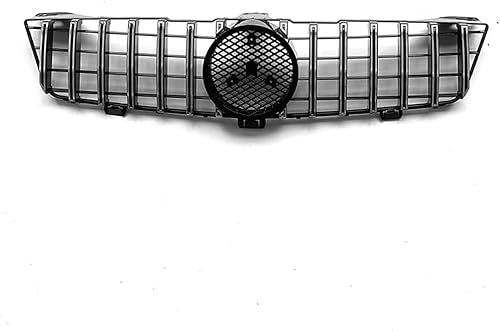 YYlong Auto Vordere Stoßstange Kühlergrill für Mercedes Benz CLS-Class (W219) Modified GT 2009-2011 KüHlergrill Front Ersatz Hauben Grill Doppelsteg Sport Kühlergrill von YYlong