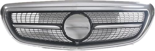 YYlong Auto Vordere Stoßstange Kühlergrill für Mercedes Benz E Class W213 HIGH 2016+ KüHlergrill Front Ersatz Hauben Grill Doppelsteg Sport Kühlergrill YYlong Auto Vordere Stoßstange Kühlergrill für Mercedes Benz E Class W213 HIGH 2016+ KüHlergrill Front Ersatz Hauben Grill Doppelsteg Sport Kühlergrill von YYlong