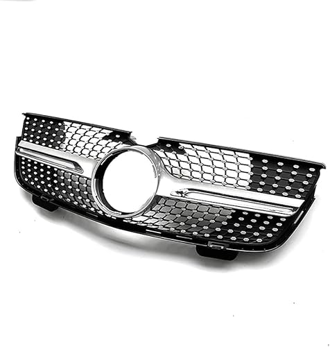 YYlong Auto Vordere Stoßstange Kühlergrill für Mercedes Benz GL-Class X164 2007-2009 KüHlergrill Front Ersatz Hauben Grill Doppelsteg Sport Kühlergrill von YYlong