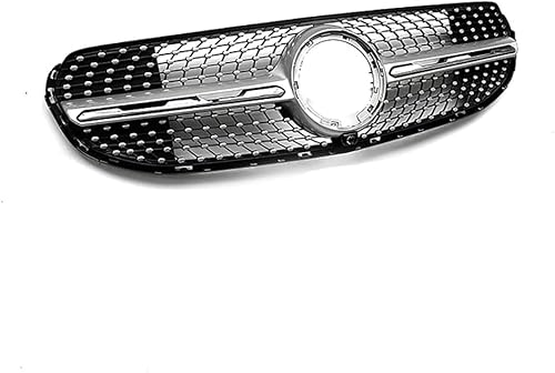 YYlong Auto Vordere Stoßstange Kühlergrill für Mercedes Benz GLC (X253) Dynamic Version 2020 KüHlergrill Front Ersatz Hauben Grill Doppelsteg Sport Kühlergrill von YYlong