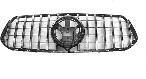 YYlong Auto Vordere Stoßstange Kühlergrill für Mercedes Benz GLE(W167) Sport Modification GT 2020-2022 KüHlergrill Front Ersatz Hauben Grill Doppelsteg Sport Kühlergrill von YYlong
