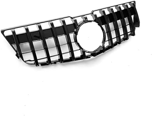 YYlong Auto Vordere Stoßstange Kühlergrill für Mercedes Benz GLK-Class (X204) Modified GT 2009-2012 KüHlergrill Front Ersatz Hauben Grill Doppelsteg Sport Kühlergrill von YYlong