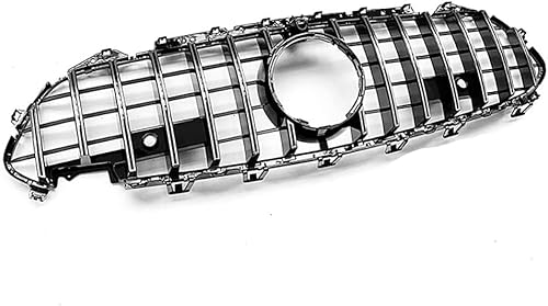 YYlong Auto Vordere Stoßstange Kühlergrill für Mercedes CLS C257 Tuning GT 2019-2021 KüHlergrill Front Ersatz Hauben Grill Doppelsteg Sport Kühlergrill von YYlong