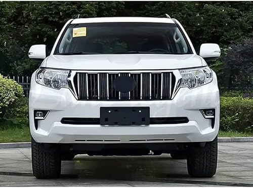 YYlong Auto Vordere Stoßstange Kühlergrill für Toyota Land Cruiser Prado 150 FJ150 2018-2020 KüHlergrill Front Ersatz Hauben Grill Doppelsteg Sport Kühlergrill von YYlong