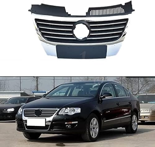 YYlong Auto Vordere Stoßstange Kühlergrill für VW Passat B6 2006-2011 KüHlergrill Front Ersatz Hauben Grill Doppelsteg Sport Kühlergrill YYlong Auto Vordere Stoßstange Kühlergrill für VW Passat B6 2006-2011 KüHlergrill Front Ersatz Hauben Grill Doppelsteg Sport Kühlergrill von YYlong