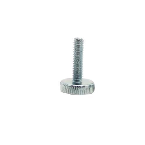 1/2/5 stücke M6 M8 M10 Rändel Flache Kopf Hand Festziehen Daumen Schraube Vorhang Wand Glas Daumenschraube Einstellen Werkzeuglos(40mm,M10 1pc) von YZADSXCL