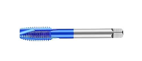 1 stück Gerader Schlitz/Spitze/Spiralgewindebohrer Mit Kobalt for M35 Nano Blau Metallverarbeitungswerkzeuge for M2.0-M24 CNC-Werkzeugmaschinen(Tip,M6x1.0) von YZADSXCL