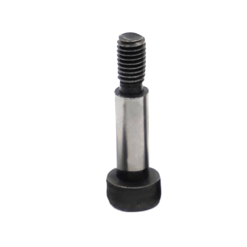 1 stück M8 M10 Durchmesser = 6 8 10 12mm Schwarz Grade 12,9 Stahl Hex Innensechskant Kappe Kopf Schulter Rollenlager Schraube Bolzen(20mm,M8 Shoulder dia 10mm) von YZADSXCL