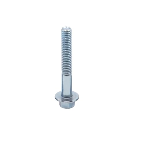 2/5 Stück Klasse 8. verzinkte Sechskantflanschschrauben M8 M10 M12 Flanschschrauben Sechskantgurtpolster(30mm,M10 2pc) von YZADSXCL