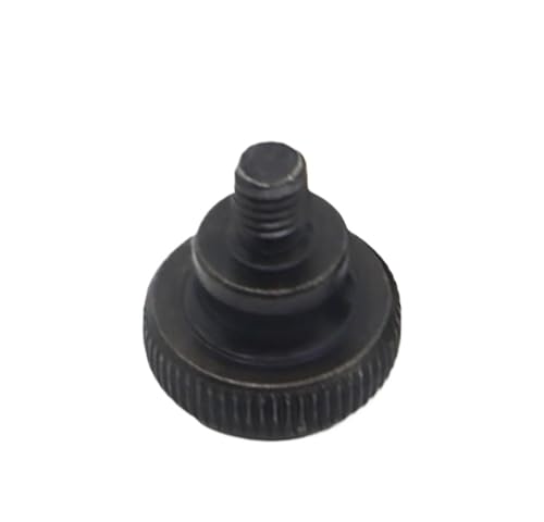 2/5 stücke M6 M8 M10 Schwarz Stahl Hohe Schritt Kopf Hand Festziehen Daumen Schraube Vorhang Wand Glas Lock Daumenschraube Einstellen(20mm,M10 2pc) von YZADSXCL