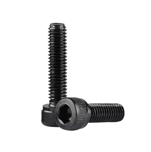 50 Stück Grade 12.9 Kohlenstoffstahl Schraube M2 M2.5 Sechskant Innensechskantschraube Schrauben(14mm,M2 (50pcs)) von YZADSXCL