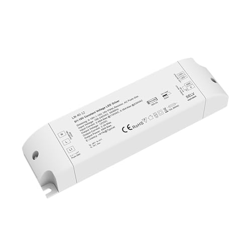 0/1-10 V Konstantspannung LED-Treiber Dimmbare Stromversorgung 110 V 220 V 230 V auf DC 12 V 24 V 75 W 40 W 12 W PWM(12V 40W) von YZATCDZG