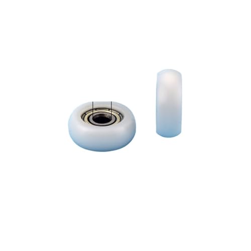 1 Stück 4 x 16 x 6 mm Nylon-Kunststoffrad mit eingebetteter Rillenkugel 1 Stück 4 x 16 x 6 mm Nylon-Kunststoffrad mit eingebetteter Rillenkugel von YZATCDZG