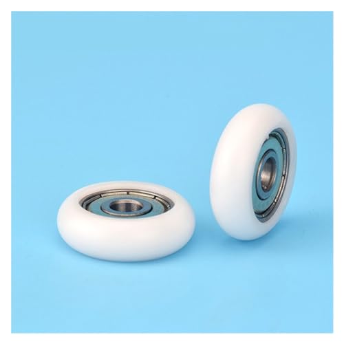 1 Stück 6 x 26 x 8 mm Nylon-Kunststoffrad mit Lager for Tür- und Fensterriemenscheibe, Lager 6 x 26 x 8 mm von YZATCDZG
