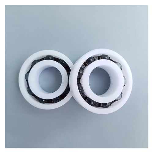 1 Stück Rillenkugellager Kunststofflager Wasserdicht/Rostfrei/Isoliertes Lager RS/2RS 6200 6201 6202 6203 6204-6208(6200-RS) von YZATCDZG