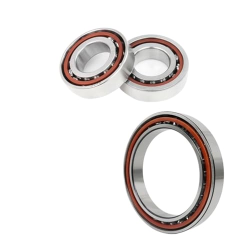 1 Stück einreihiges Hochgeschwindigkeits-Schrägkugellager 71900 Serie P0 ABEC-1 Präzisionsspindellager(71922 110X150X20) von YZATCDZG