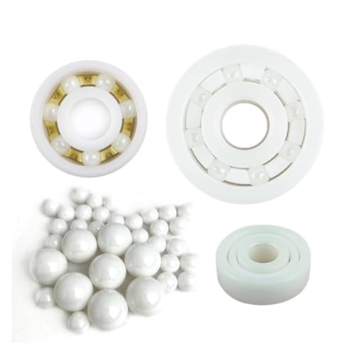 1 Stück freies Lager Zro2 Zirkonoxid Vollkeramik Miniatur-Rillenkugellager 692 693 694 695 696 697 698 699CE(Hybrid Ceramic,693 3X8X3) von YZATCDZG