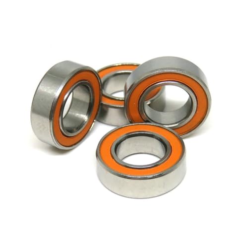 10 Stück ABEC7 7x13x4 SMR137 2RS Hybrid-Keramikkugellager SMR137C 2OS Angelrolle Anti-Rost-Lager 7 * 13 * 4(SMR106C-2OS 6x10x3mm) von YZATCDZG