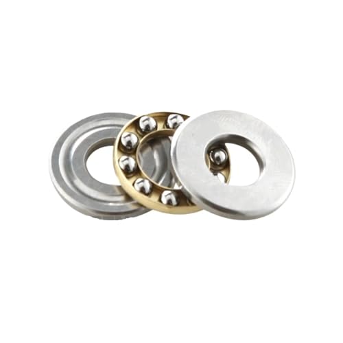 4 Stück F2,5-6M 3-8 4-8 4-9 4-10 5-11 6-11 6-12 6-14 8-16 Mini-Drei-in-eins-Ebenen-Druckkugellager Drucklager(F2.5-6M 2.5X6X3) von YZATCDZG