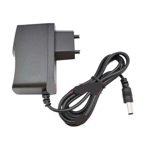 9V 200mA 300mA 400mA 500mA 600mA 700mA 800mA AC 100 V-240V Konverter Schalt Netzteil DC 5,5mm X 2,5mm(9V 200mA,EU Plug) von YZATCDZG
