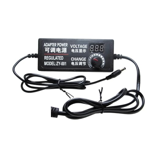 AC-DC-Netzteil 3 V 9 V 12 V 24 V 36 V 2 A 3 A 5 A 10 A(9V-24V 5A Display,US) von YZATCDZG