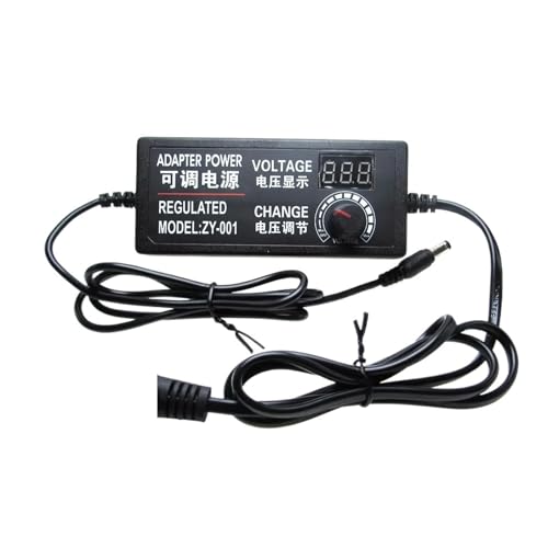 AC einstellbares Netzteil 3V-24V 3A AC-Adapter 20V 110V auf 3V 24V 9W 72W(3V - 12V 5A,US) von YZATCDZG