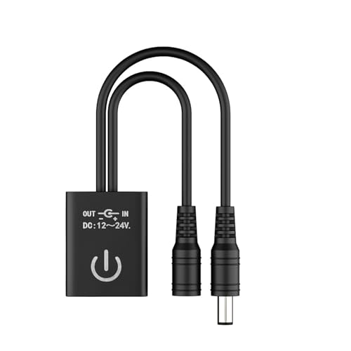 Bewegungssensorschalter, 3 A, DC12 V, 36 W, 24 V, 72 W, Metallgehäuse, DC-Stecker, LED-Lichtstreifen, Kabel 15 cm Bewegungssensorschalter, 3 A, DC12 V, 36 W, 24 V, 72 W, Metallgehäuse, DC-Stecker, LED-Lichtstreifen, Kabel 15 cm von YZATCDZG