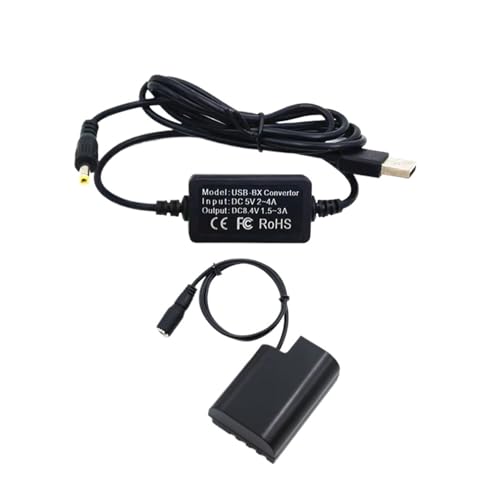 DMW-BLF19E Adapter DMW DCC12 DC-Koppler + USB-Stromkabel von YZATCDZG