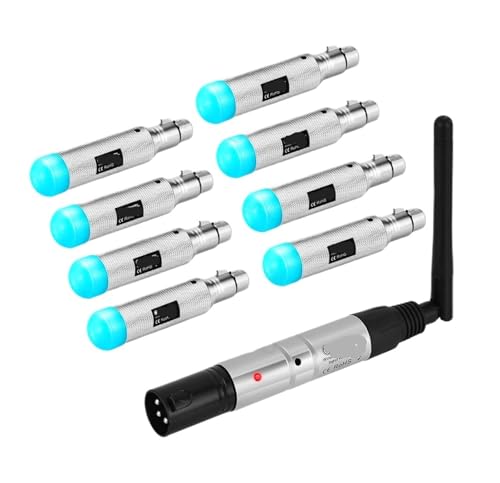 Dmx beleuchtung wirkung 500 meter Dmx512 empfänger sender abstand kommunikation empfänger(1T8R,UK Plug) von YZATCDZG