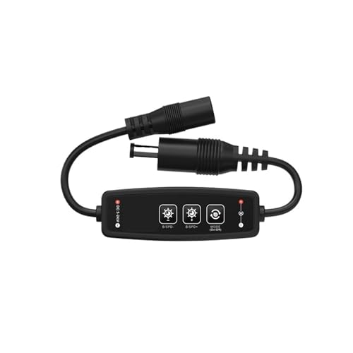 Einfarbige LED-Lichtsteuerung Taste Fernbedienung DC5-24V Dimmer(DC5-24V no Remote) von YZATCDZG