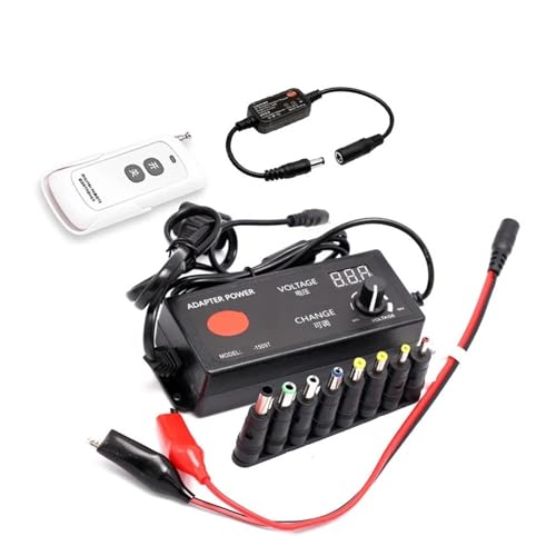 Einstellbarer Netzadapter 110 V/220 V auf 3 V-12 V 15 V 18 V 24 V 28 V(C3 3-24V2.5A,EU Plug) von YZATCDZG