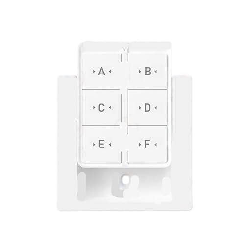 Fernbedienung Lichtschalter 110V 220V 230V 10A Kleines Relaismodul(Only 1 Panel(6 key)) von YZATCDZG