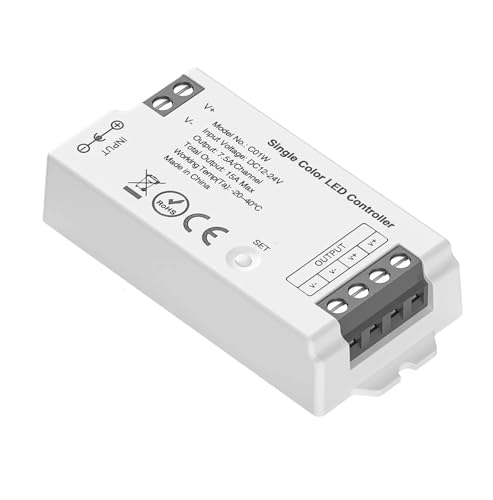 LED-Controller CCT RGB RGBW Dimmer LED-Streifen DC12V 24V(2 Pin DIM Lights) von YZATCDZG