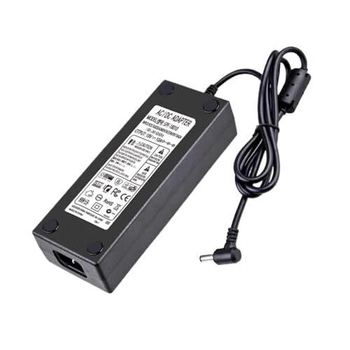 Netzteil, AC 100–240 V auf DC 18 V 10 A Schalttransformator Buchse 5,5 mm x 2,5 mm(UK Plug) von YZATCDZG