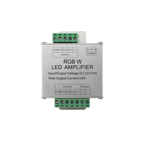 RGBW Verstärker DC 12V 24V 24A Aluminium Shell LED PWM Signal Repeater Extender RGBW Verstärker DC 12V 24V 24A Aluminium Shell LED PWM Signal Repeater Extender von YZATCDZG
