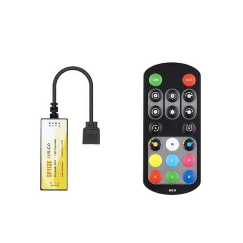 SP11xE Mini-LED-Controller PWM 2-polig DIM 3-polig CCT 4-polig RGB 5-polig RGBW 6-polig RCT 5-24 V(4 Pin RGB Lights) von YZATCDZG