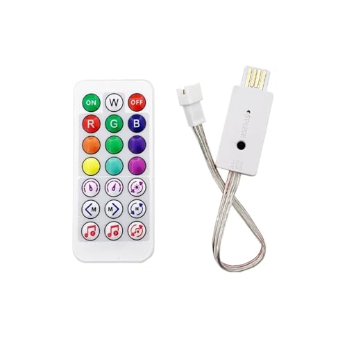 SP620E U Music Pixel LED-Controller 5V Dream Color WS2812B Adressierbares Licht mit Fernbedienungsdimmer SP620E U Music Pixel LED-Controller 5V Dream Color WS2812B Adressierbares Licht mit Fernbedienungsdimmer von YZATCDZG