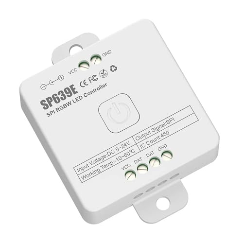 SP639E SPI Vierkanal-RGBW-Bunt-LED-Controller DC5-24V(WM-SP639E) von YZATCDZG