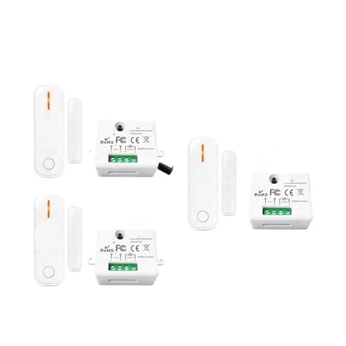 Tür- und Fenstersensor Lichtsatz-Erkennungsschalter AC 110V 220V 230V 10A Relaismodul(3 sets) von YZATCDZG