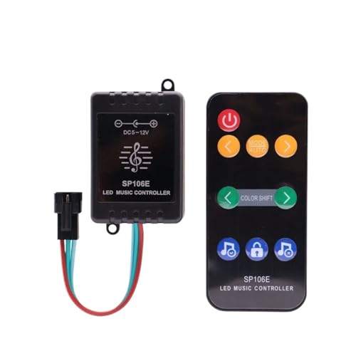 WS2812B WS2811 WS2815 Pixel-LED-Streifen-Controller(SP106E) von YZATCDZG