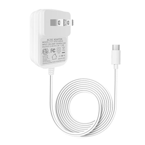 Weißes Stromkabel 5V 1,5A Adapter Weißes Stromkabel 5V 1,5A Adapter von YZATCDZG