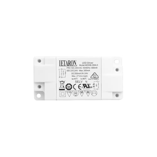 YZATCDZG 8W24V Konstantspannungstreiber-Netzteil AED008-350ILS Lichtstreifenlicht mit Badezimmerspiegel LED-Licht-Touch-Schalter von YZATCDZG
