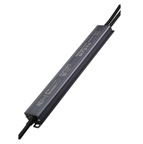 YZATCDZG Led Deckenleuchte 0/1-10V Thyristor Dimmer Netzteil 30W 24V 12 Volt Konstantspannung(12V 36W-ALUMINUM SHELL) von YZATCDZG