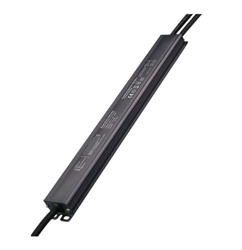 YZATCDZG Led Deckenleuchte 0/1-10V Thyristor Dimmer Netzteil 30W 24V 12 Volt Konstantspannung(12V 5A 60W-ALUMINUM SHELL) von YZATCDZG