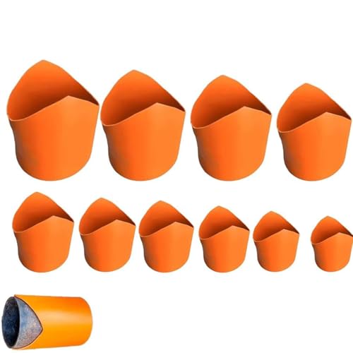 Präzisions-Rohrsattelschablone, Schneidführung, Sanitärrohr-Sattelschablonen-Set, präzise Bogenkanten-Konturwerkzeuge für Schweißen, Sanitär- und Gehrungsinstallation von YZBBSH