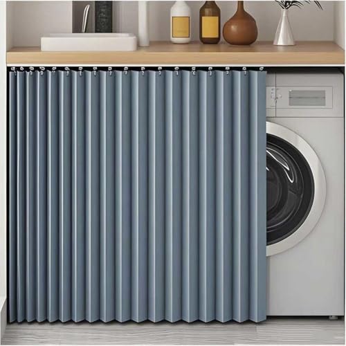 YZBZNG Schrankvorhang,Schrank Vorhang Mit Schiene Staubdichter Vorhang Für Regaleselbstklebend Vorhang Für Regal Schrankvorhänge Küche Blackout Curtains,Blue-H80cm/W100cm YZBZNG Schrankvorhang,Schrank Vorhang Mit Schiene Staubdichter Vorhang Für Regaleselbstklebend Vorhang Für Regal Schrankvorhänge Küche Blackout Curtains,Blue-H80cm/W100cm von YZBZNG
